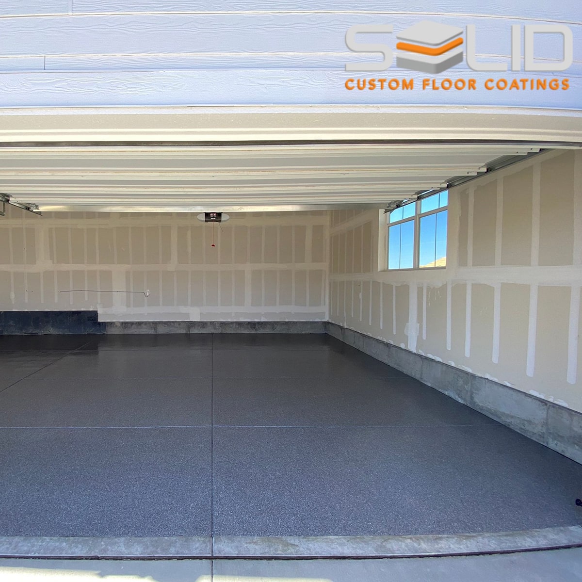 Garage Floor Coating Install Streambed