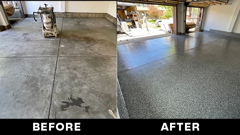 Epoxy Garage Floors in Morgan Utah