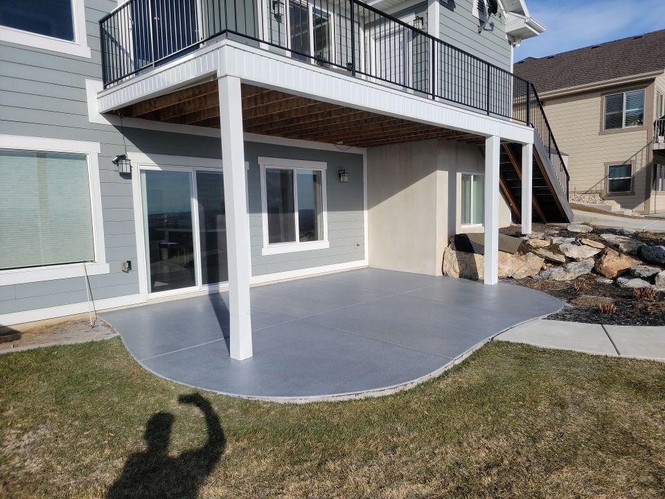 Quartz Patio Coating in North Ogden Utah - Rockledge Quartz Patio Coating in North Ogden Utah - Rockledge