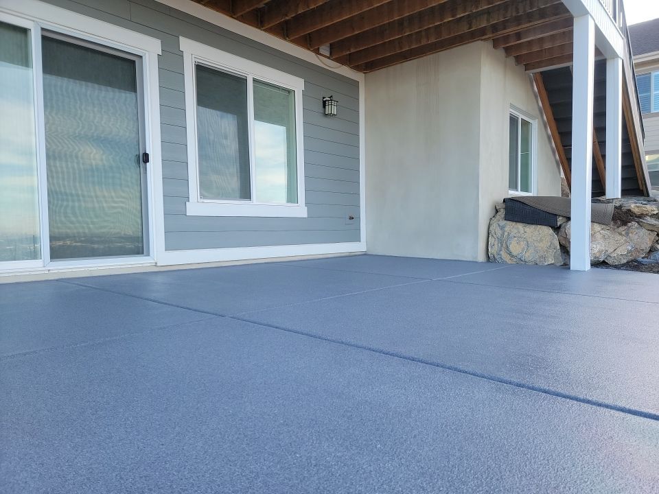 Quartz Patio Coating in North Ogden Utah - Rockledge Quartz Patio Coating in North Ogden Utah - Rockledge