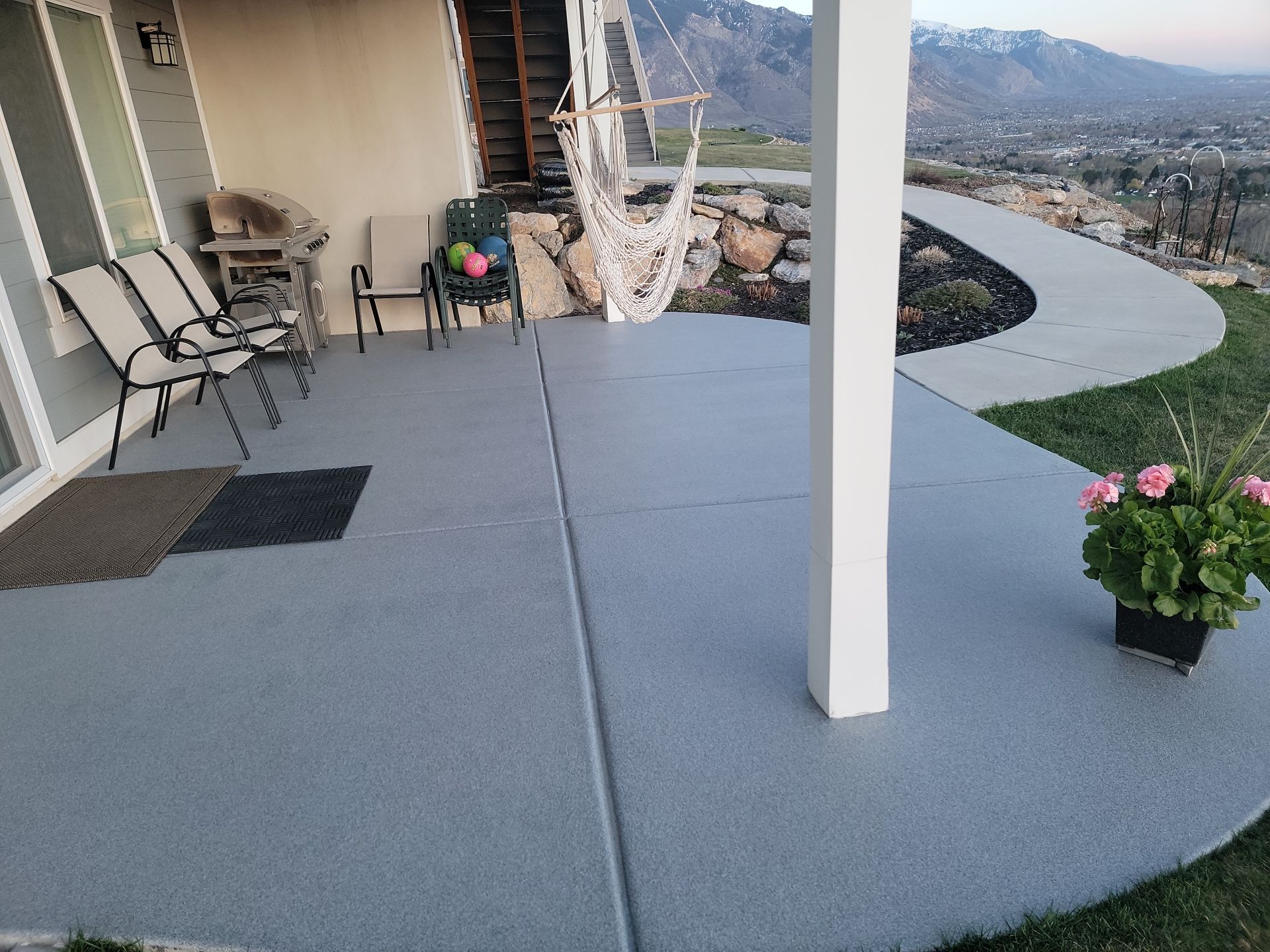 Rockledge Patio Quartz Coating North Ogden