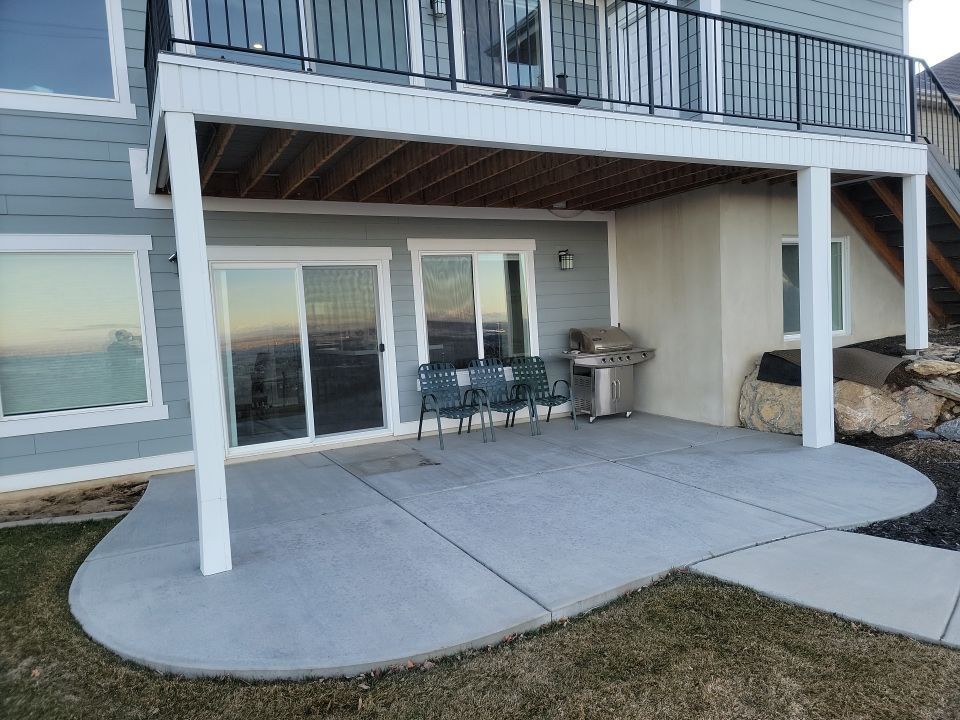 Quartz Patio Coating in North Ogden Utah - Rockledge