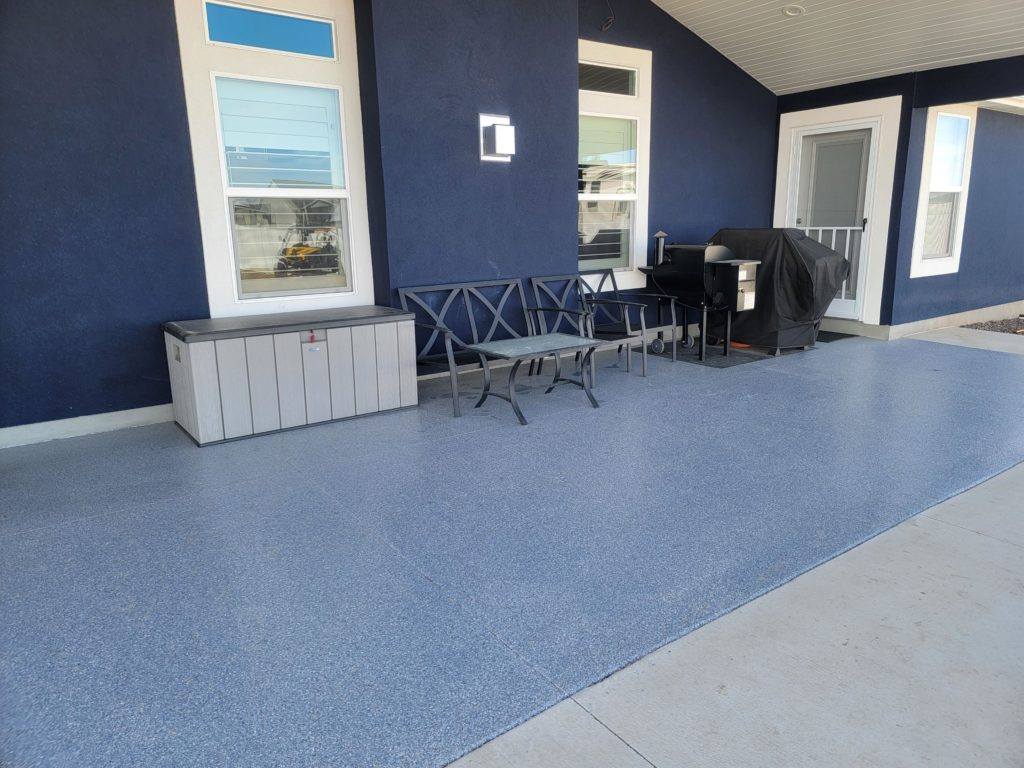 Garage Floor Coating and Patio Coating in West Haven Utah