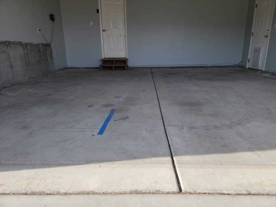 2 Car Garage Floor Coating in Harrisville Utah
