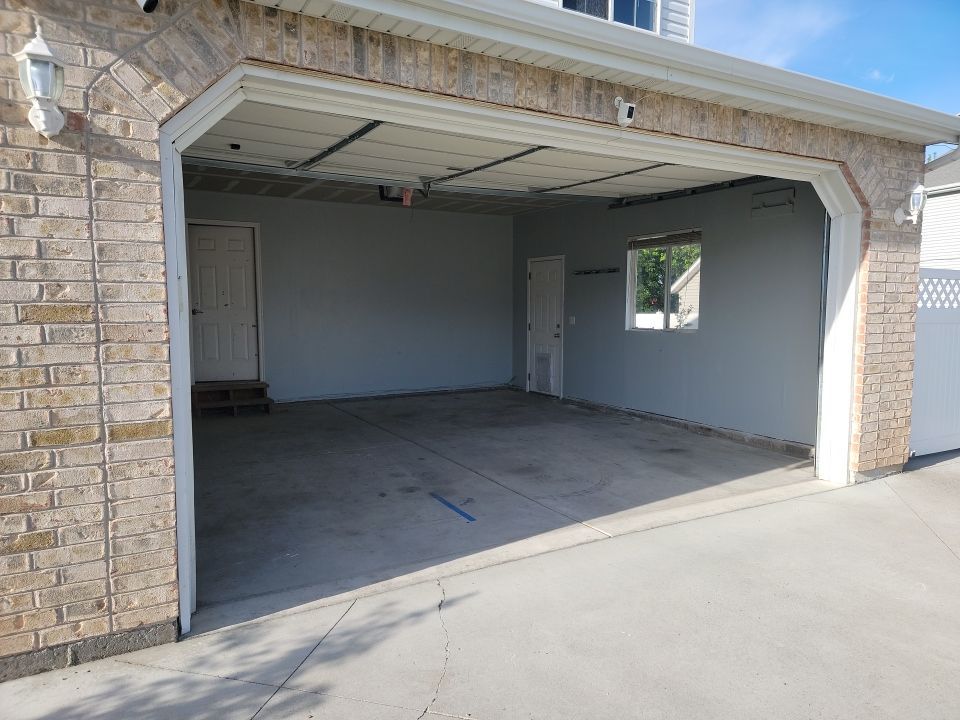 2 Car Garage Floor Coating in Harrisville Utah