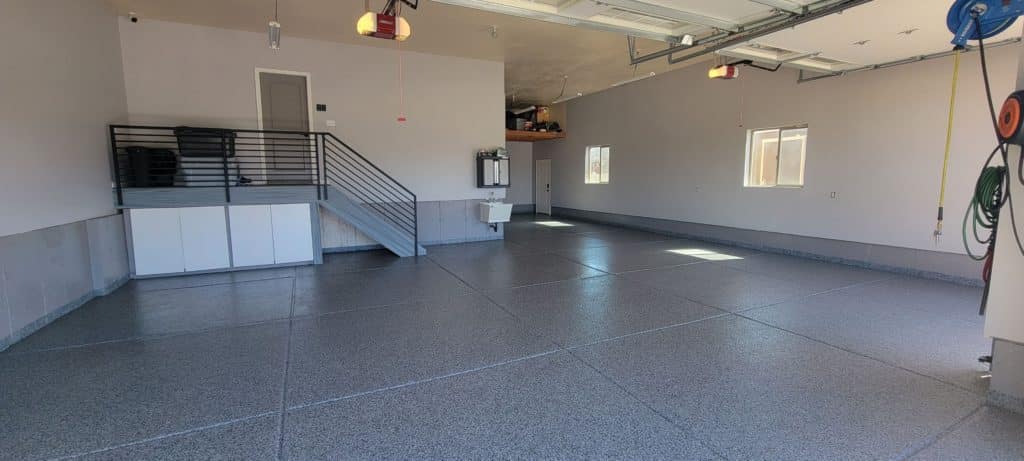 Garage Floor Coating in Plain City, Utah - Nightfall