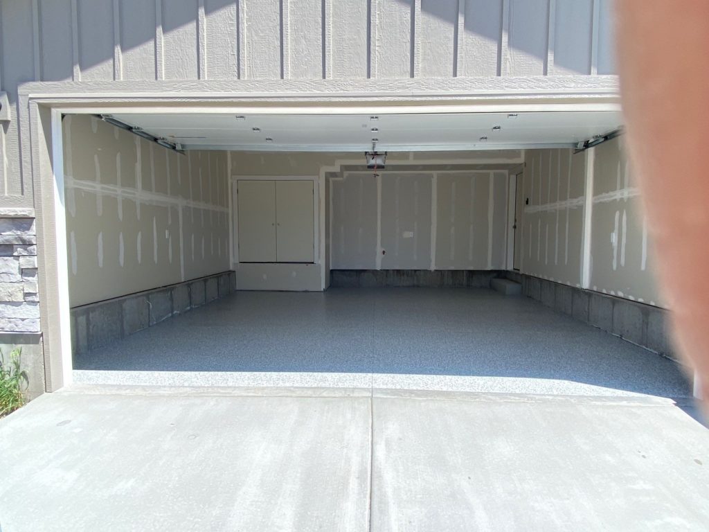 Epoxy Garage Floor Coating in Washinton Terrace, UT - 2 Car Garage