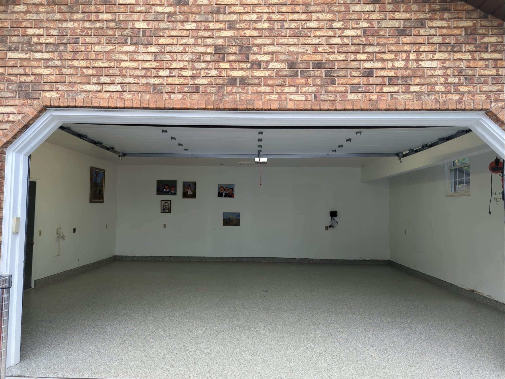 Epoxy Garage Floor Coting In Ogden Utah 2 Car Garage Creekbed