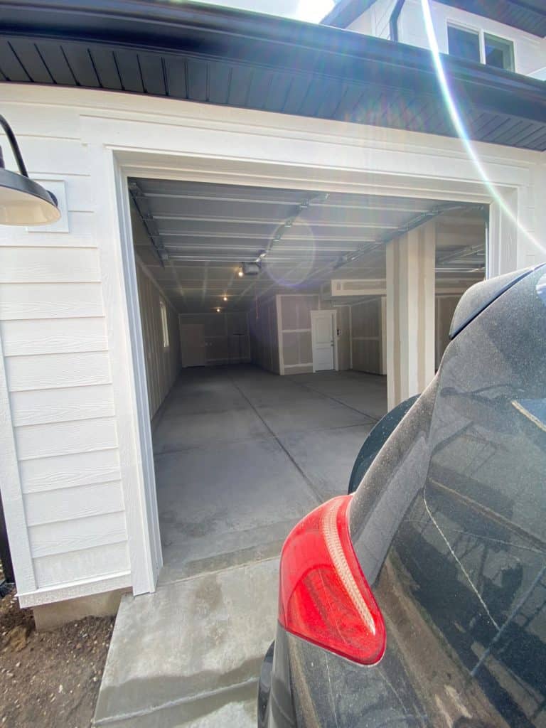 New Garage Floor Coating off North Plain City Road - Briar - 3 Car Garage