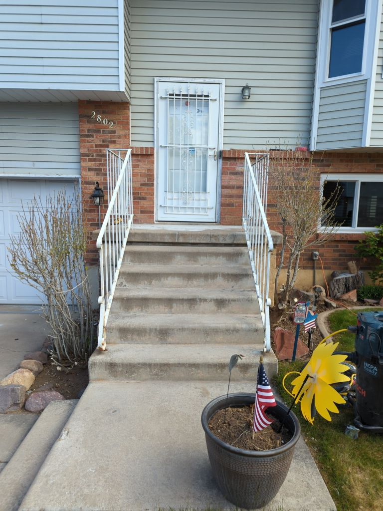 Porch Resurfacing in Roy Utah - Creekbed