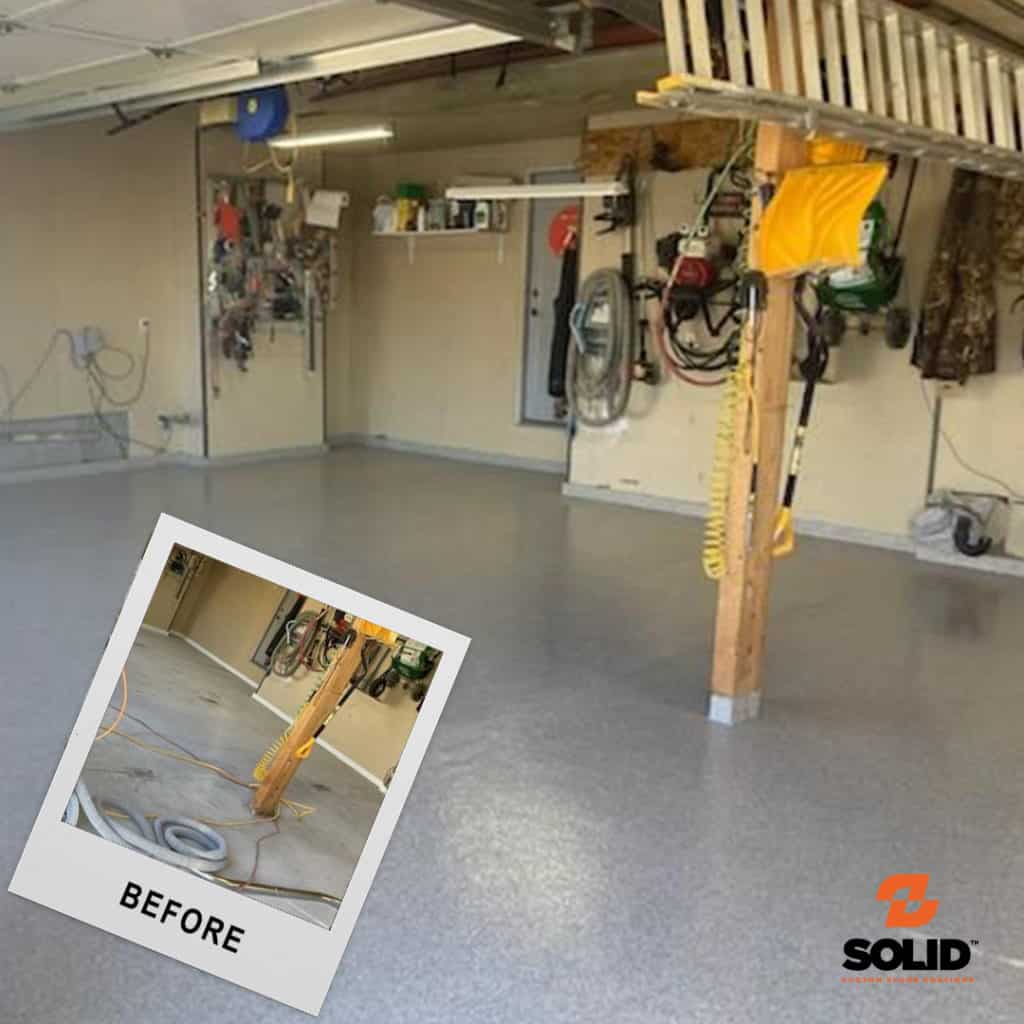 Streambed Color 2 Car Garage Floor Coating in North Ogden Streambed Color 2 Car Garage Floor Coating in North Ogden