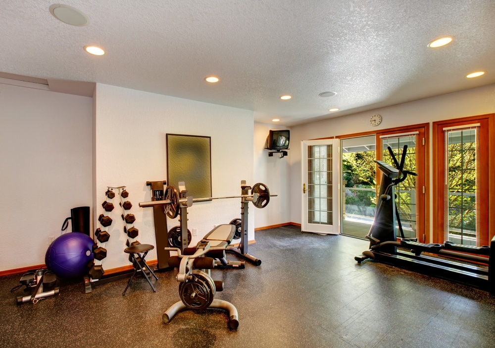 floor coatings home gym