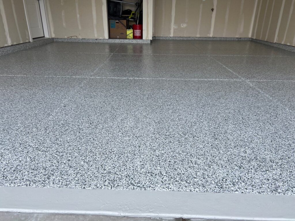 West Haven 2 Car Garage Gravel Coating