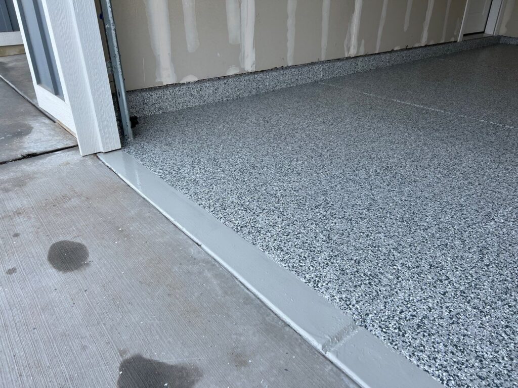 West Haven 2 Car Garage Gravel Coating