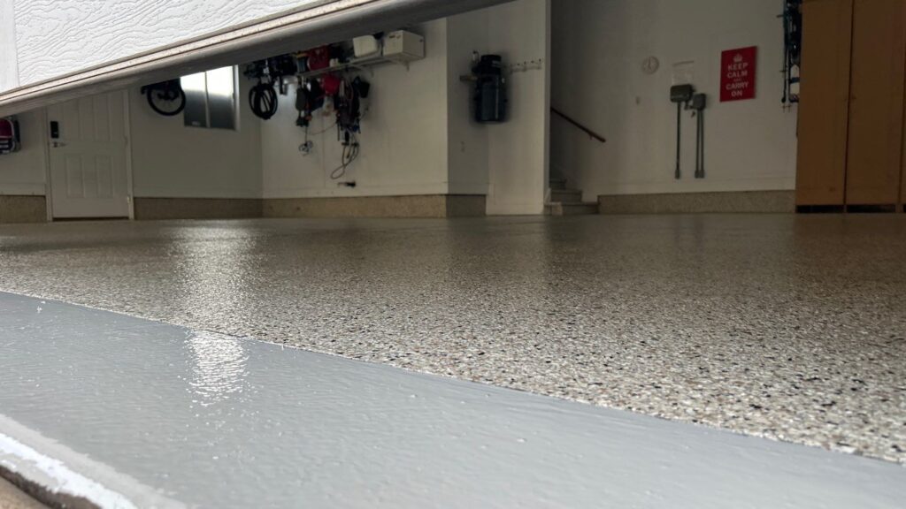 3 Car Garage Cabin Fever Coating in Ogden, Utah 3 Car Garage Cabin Fever Coating in Ogden, Utah