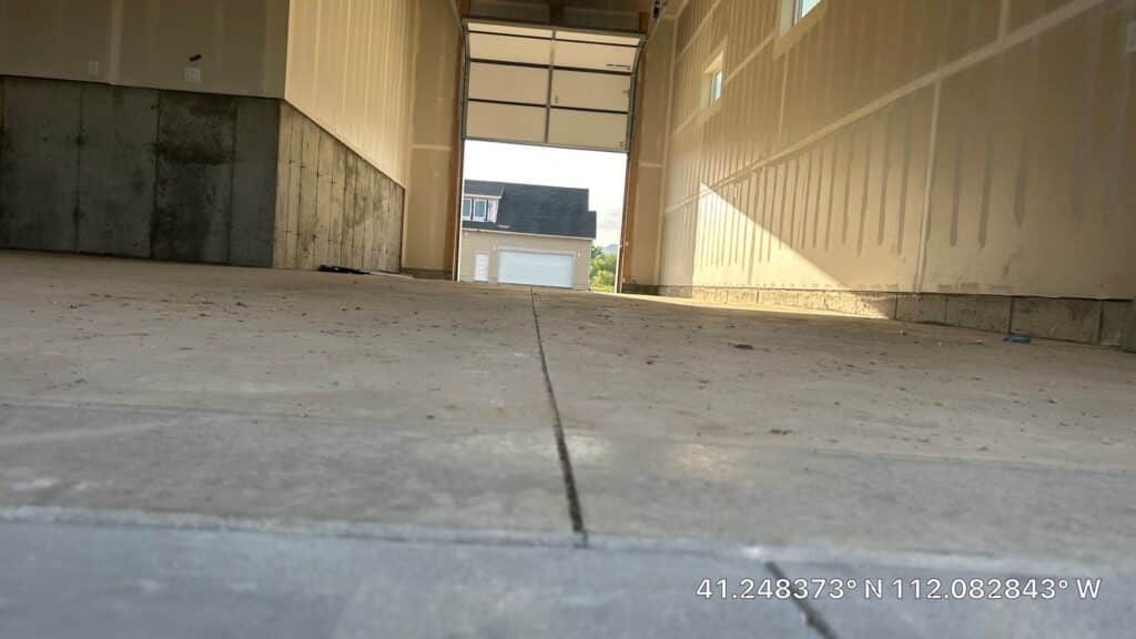 Gravel Flake Garage Floor in Ogden, Utah Gravel Flake Garage Floor in Ogden, Utah