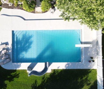 Chestnut Quartz Pool Deck in Pleasant View, Utah