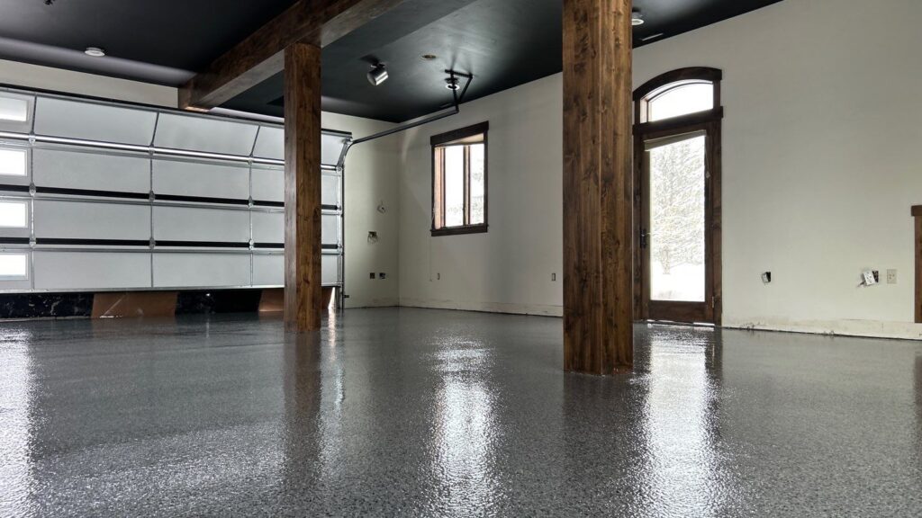 Heber City Silverton Flake Garage Floor Coating