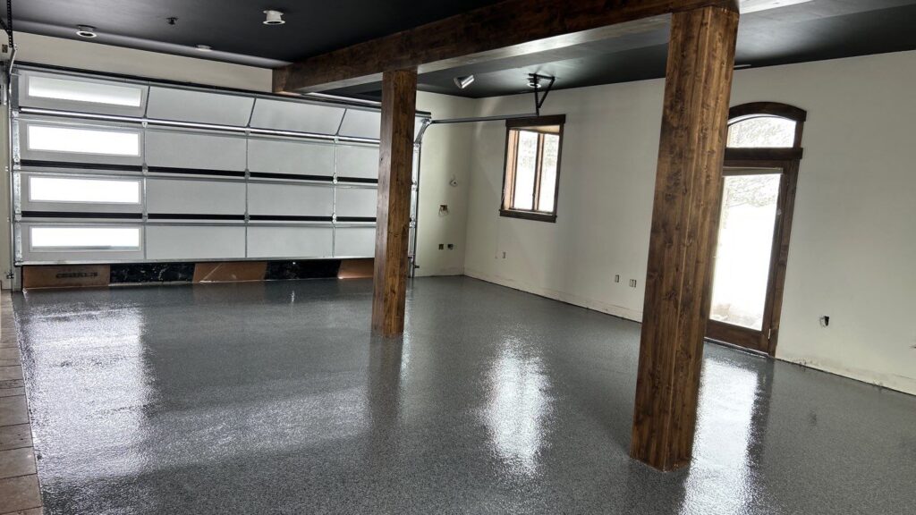 Heber City Silverton Flake Garage Floor Coating
