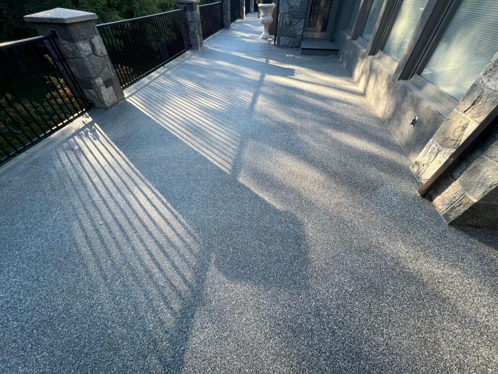 a patio coating
