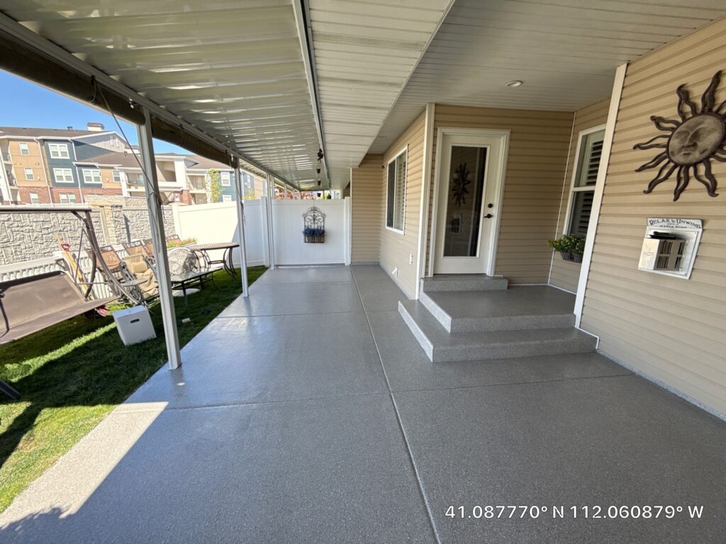 Patio & Porch Epoxy Coating Layton Utah Patio & Porch Epoxy Coating Layton Utah