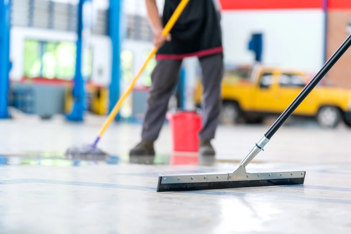 Pressure Wash Your Floor Coating - Ogden, UT
