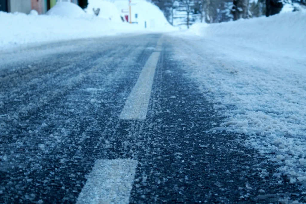 How Utah Road Salt And Liquid Brine Eat Unsealed Concrete (And How Polyaspartic Stops It) Road Salt - Ogden, UT